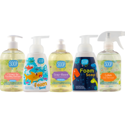 BABY VEGAN HYPOALLERGENIC CLEANING GIFT PACK X6